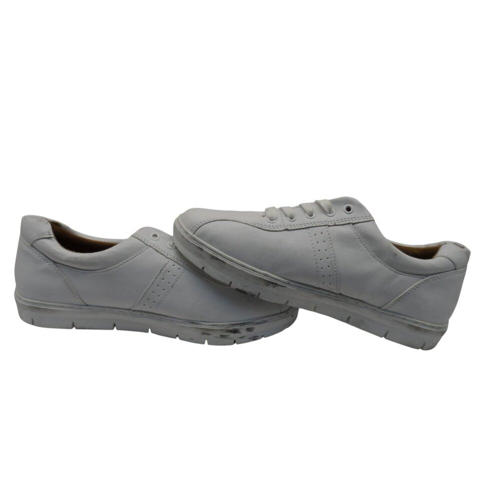 Nurse Mates Women's Lace-Up Andover Slip-Resistant Nursing Shoes White Size 10W - Picture 6 of 8